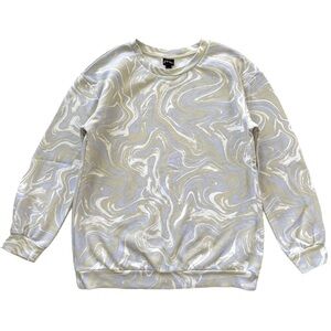 Art Class Girls Marble Swirl Sweatshirt Size Small (6/6X) - NWOT
